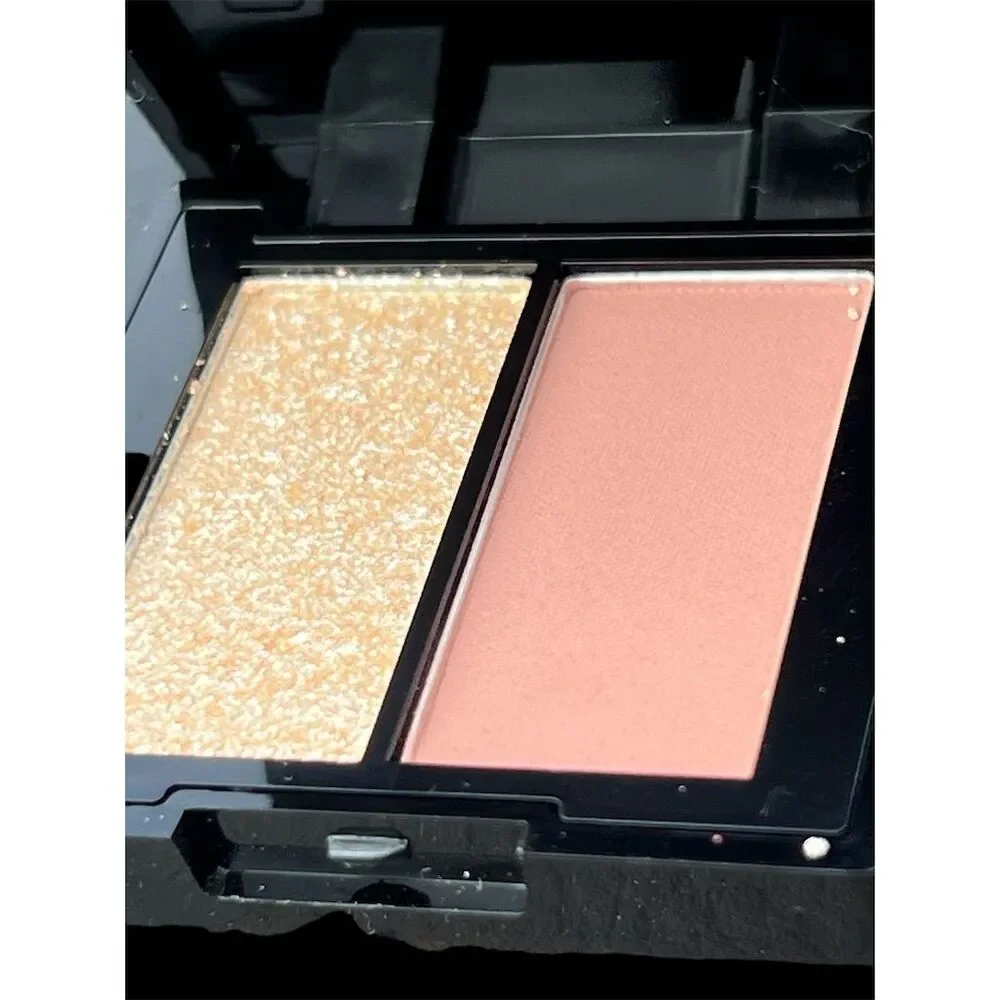 Eleman Beauty Eyeshadow Duo - Latte & Tude Shimmer Matte Talc-Free Vegan
